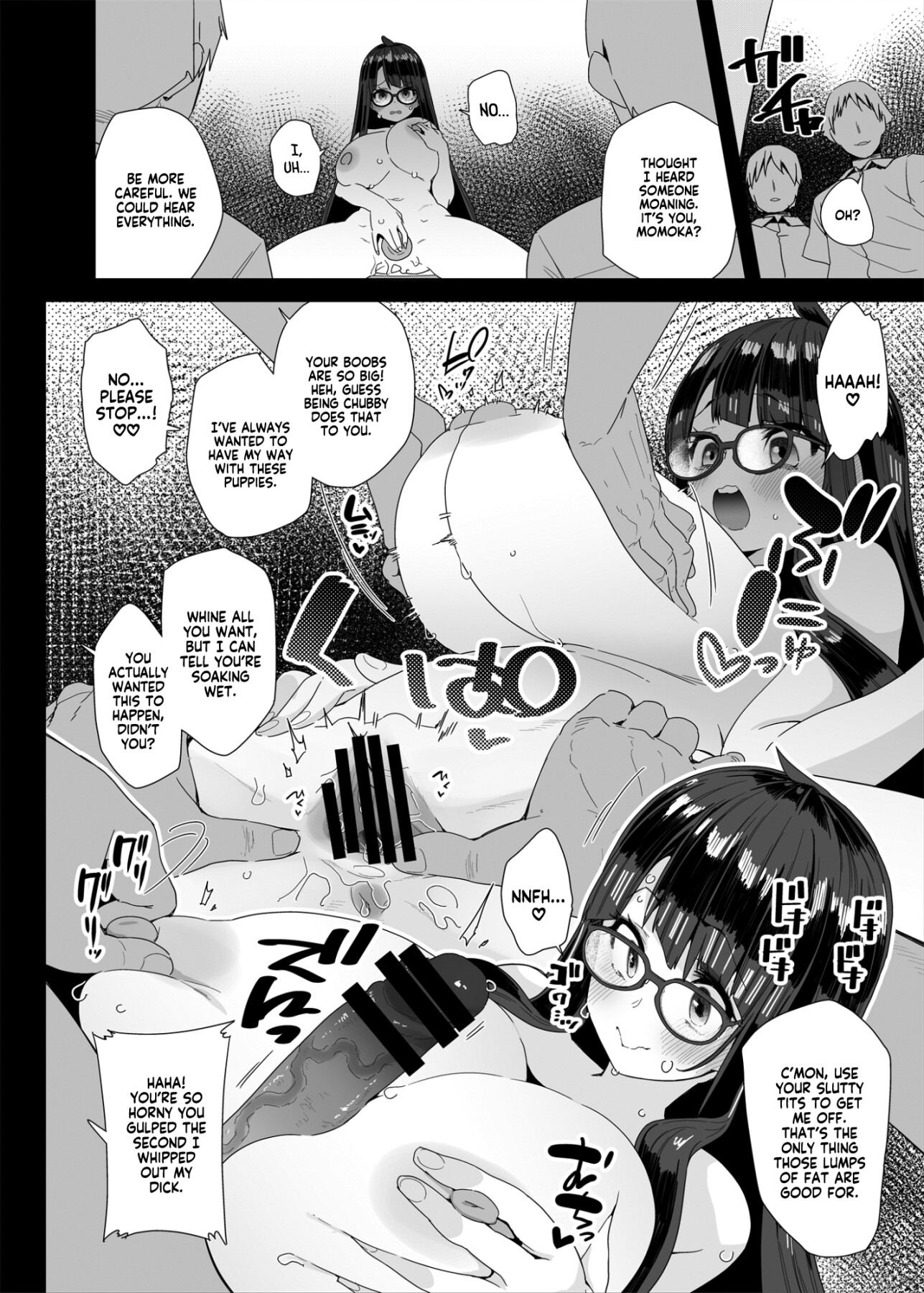 Hentai Manga Comic-The Slutty, Stacked Middle-Schooler Who Shlicks During Class-Read-26